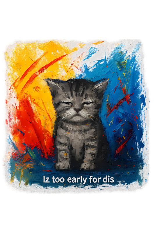 Lazy Morning Cat T-Shirt