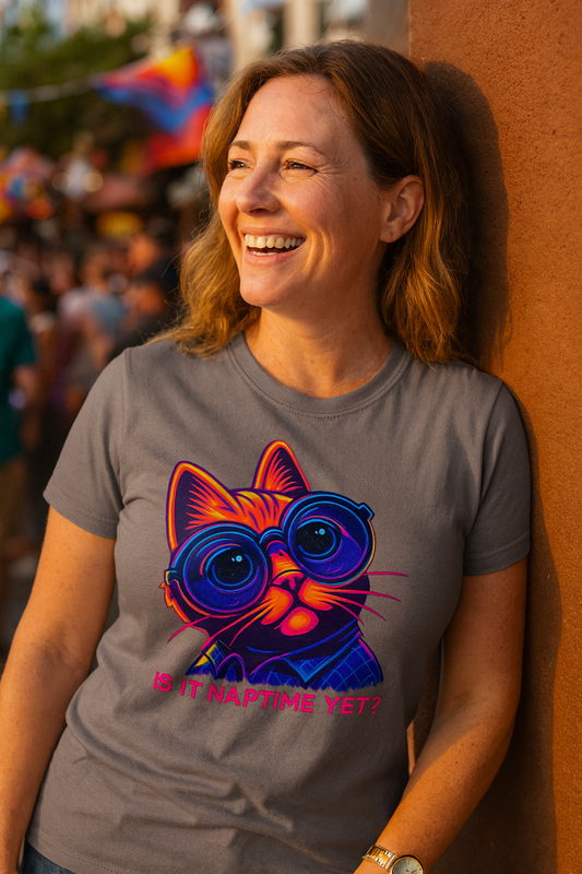 Sleepy Cat Vibes T-Shirt