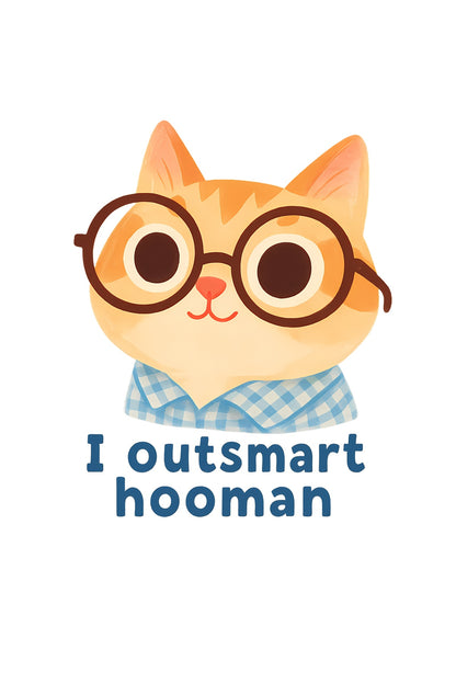 Clever Cat Geek Tee