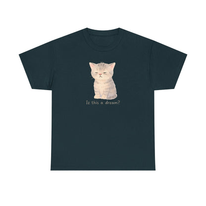 Dreamy Cat T-Shirt: Feline Fantasy