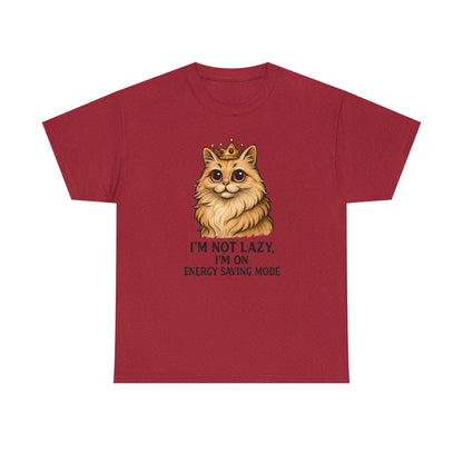 Royal Energy Saving Cat T-Shirt