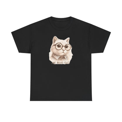 Quirky Cat Scholar Tee