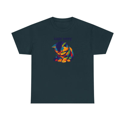 Colorful Cat Dreamer T-Shirt