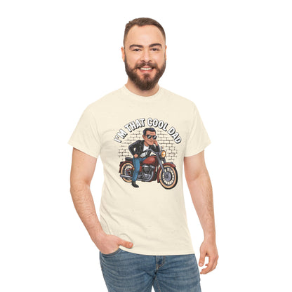 Cool Dad Unisex Tee Shirt - I'm that cool dad design