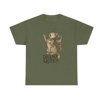 Dramatic Cat Queen T-Shirt