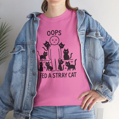 Funny Stray Cats Oops Unisex Tee