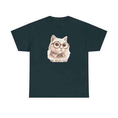 Quirky Cat Scholar Tee