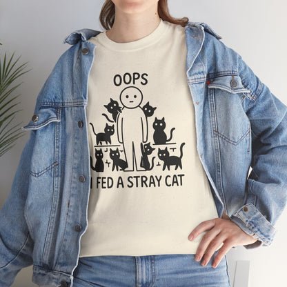 Funny Stray Cats Oops Unisex Tee