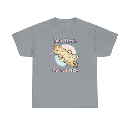 Cat Nap Party T-Shirt