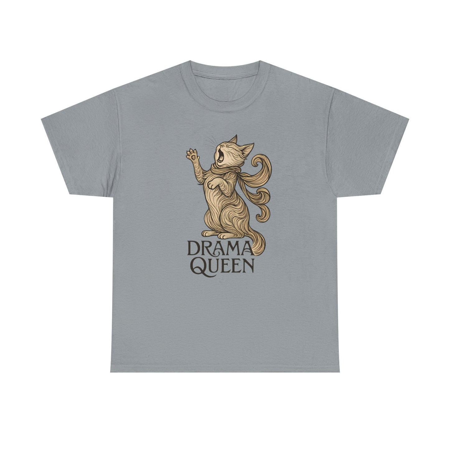 Dramatic Cat Queen T-Shirt