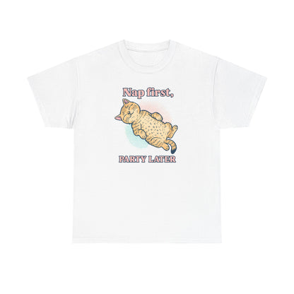 Cat Nap Party T-Shirt