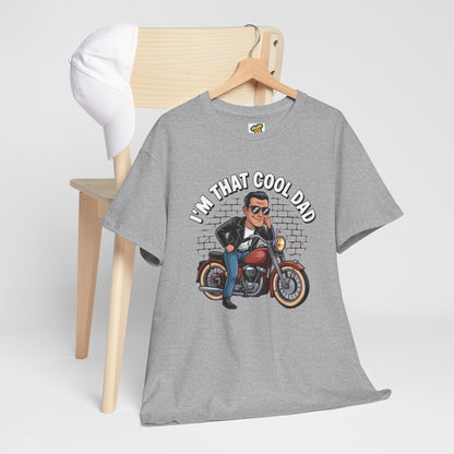 Cool Dad Unisex Tee Shirt - I'm that cool dad design