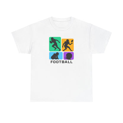 Vibrant Football Action T-Shirt