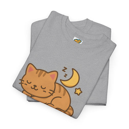 Cute Baby Cat Catchin' Dreams Tee, Cat Lover Gift, Fun T-Shirt, Animal Lover Apparel, Birthday Present, Cozy Casual Wear