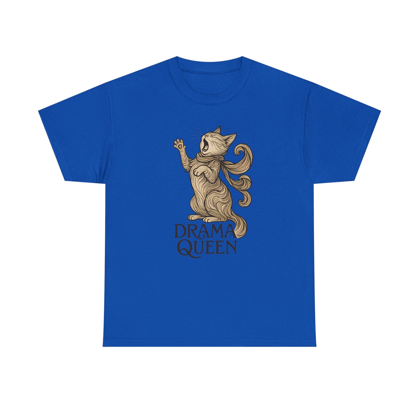 Dramatic Cat Queen T-Shirt