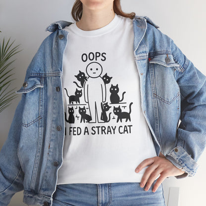 Funny Stray Cats Oops Unisex Tee