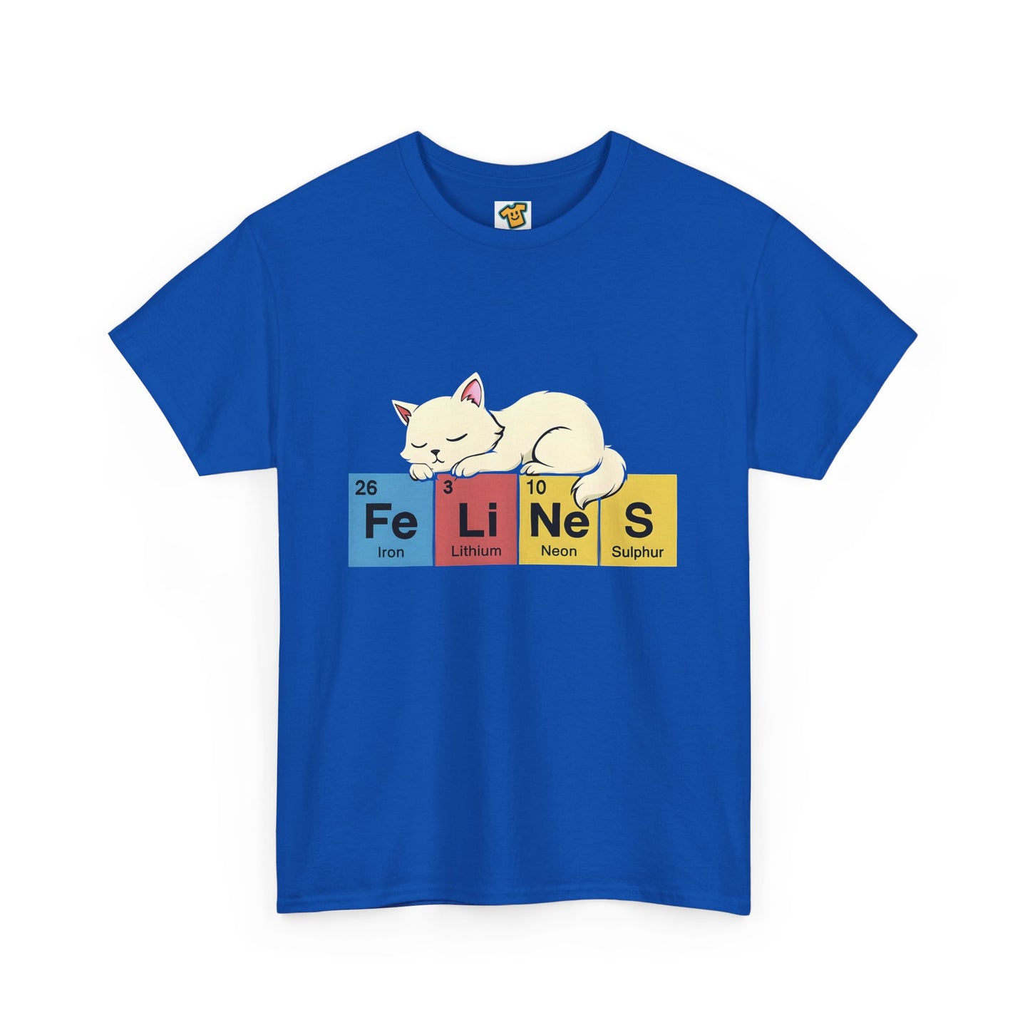 Cat Science Unisex Tee - Cute Feline Periodic Table T-Shirt for Cat Lovers