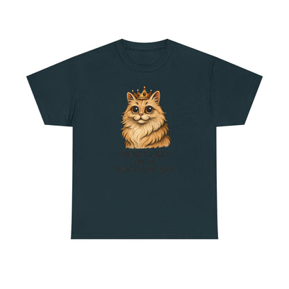 Royal Energy Saving Cat T-Shirt