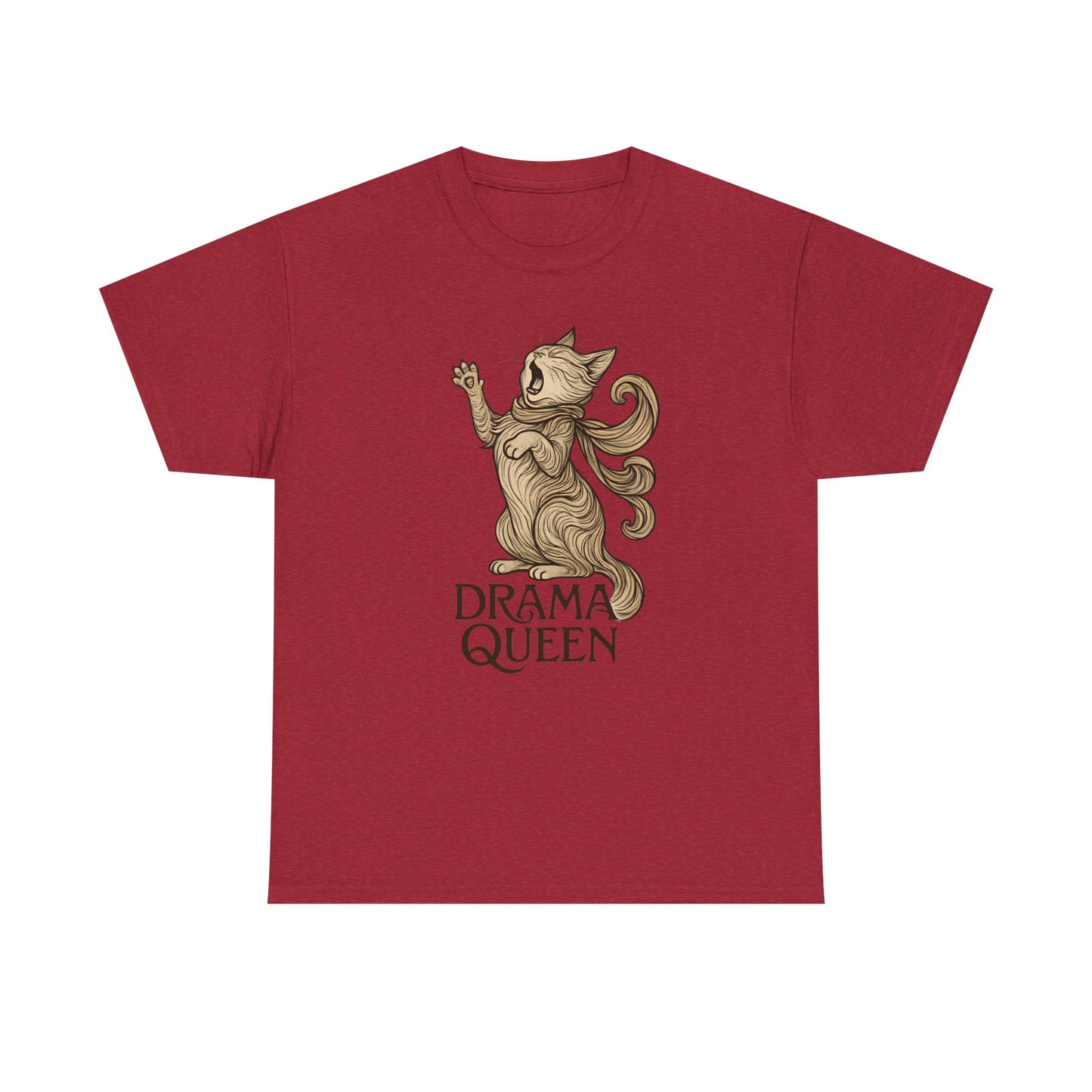 Dramatic Cat Queen T-Shirt