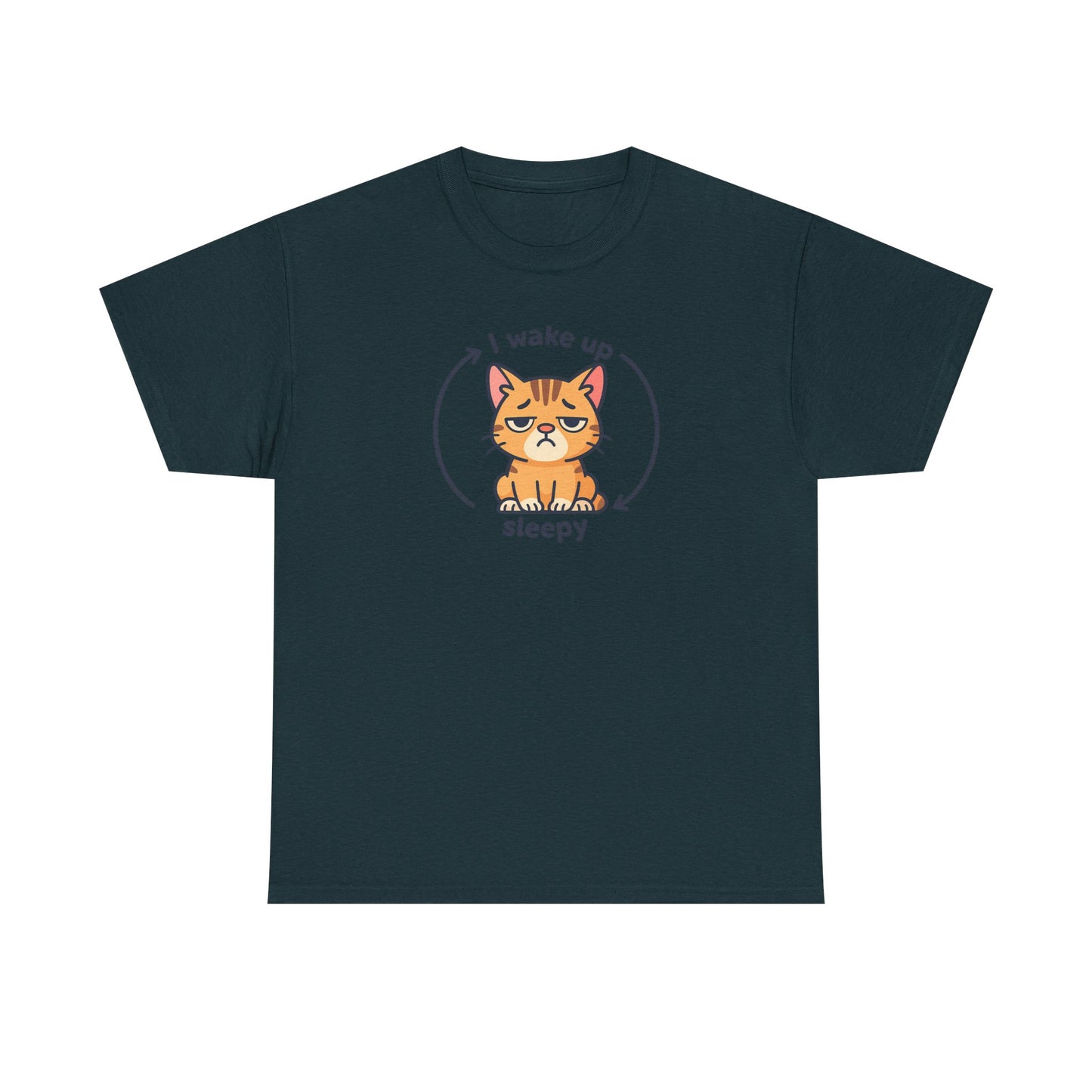Sleepy Cat Cycle T-Shirt