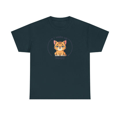 Sleepy Cat Cycle T-Shirt