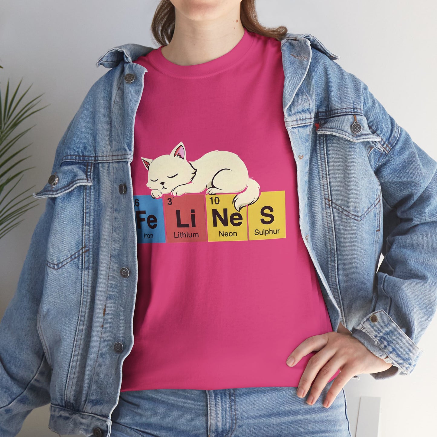 Cat Science Unisex Tee - Cute Feline Periodic Table T-Shirt for Cat Lovers