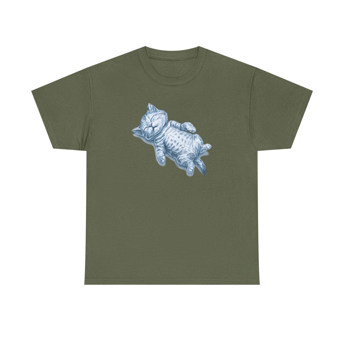 Chilled Out Cat - Ice Crystal T-Shirt