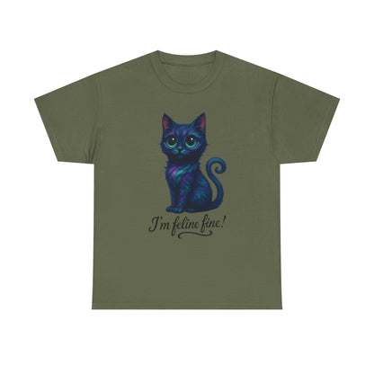 Cute Cosmic Kitty T-Shirt