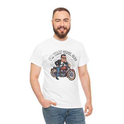 Cool Dad Unisex Tee Shirt - I'm that cool dad design