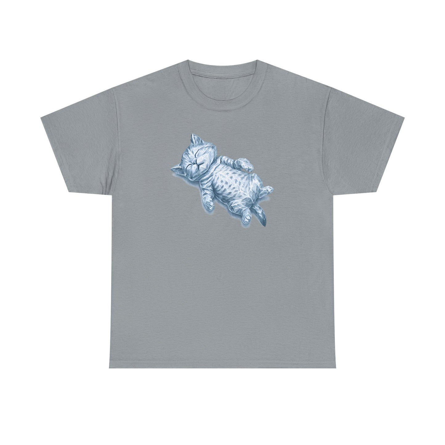 Chilled Out Cat - Ice Crystal T-Shirt