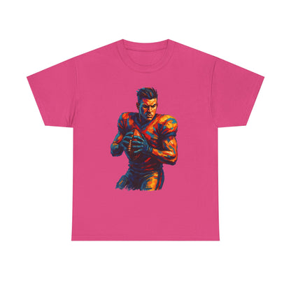 Vibrant Football Warrior T-Shirt