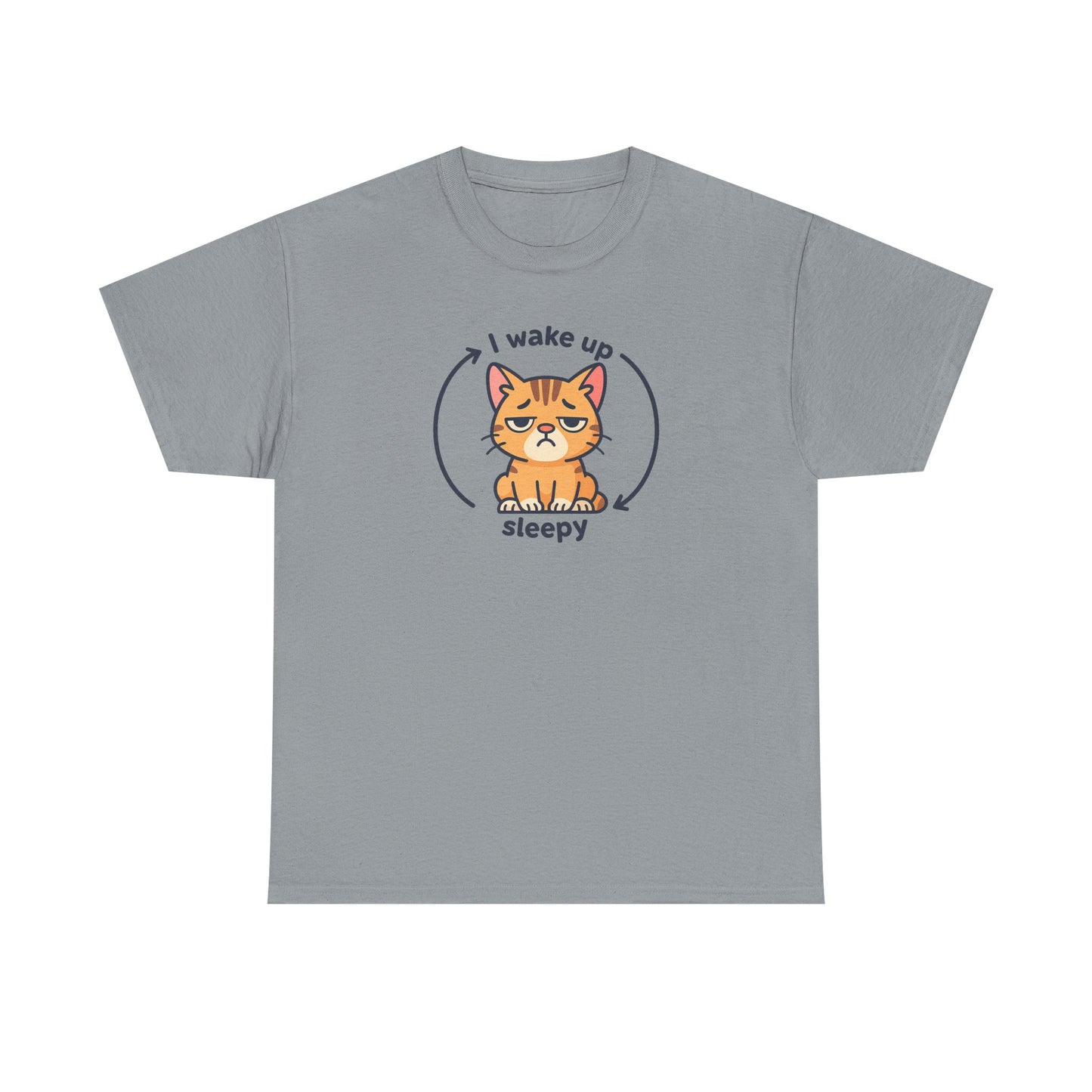 Sleepy Cat Cycle T-Shirt