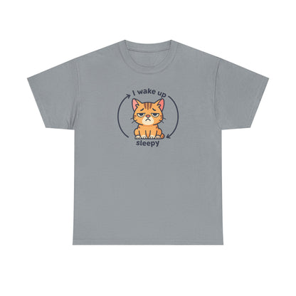Sleepy Cat Cycle T-Shirt