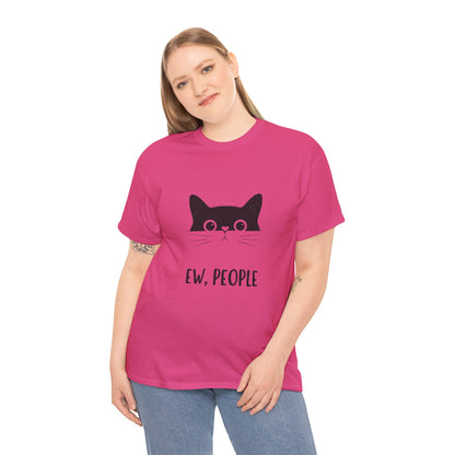 Ew People, Funny Cat Tee