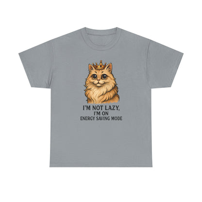 Royal Energy Saving Cat T-Shirt