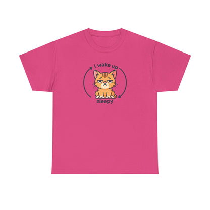 Sleepy Cat Cycle T-Shirt